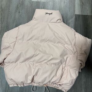 YoungLA Women's Light Pink Puffer Jacket